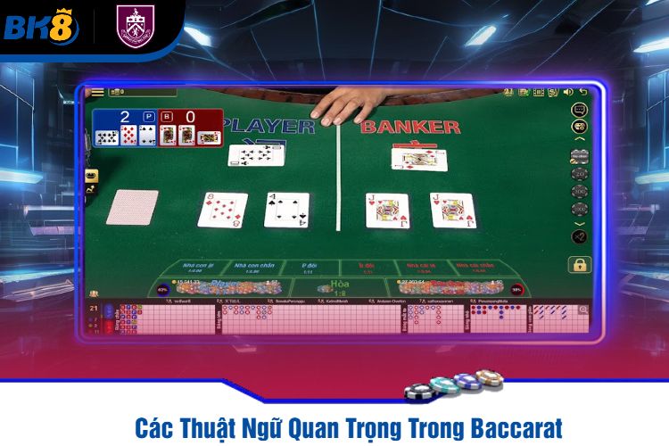 Các Thuật Ngữ Quan Trọng Trong Baccarat 