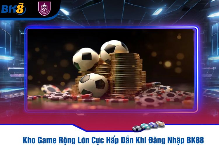 Kho Game Rộng Lớn Cực Hấp Dẫn Khi Đăng Nhập BK88